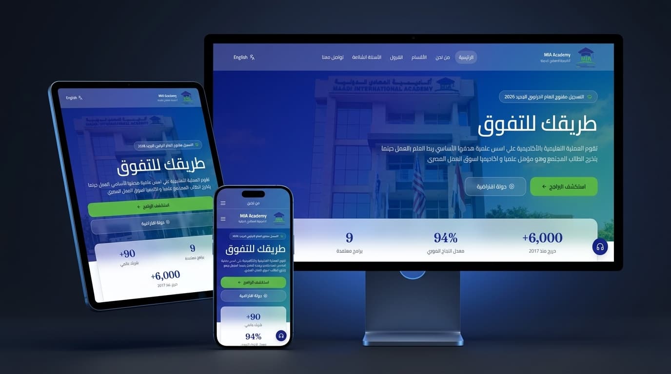MIA Academy — Education & Training project by Vixer